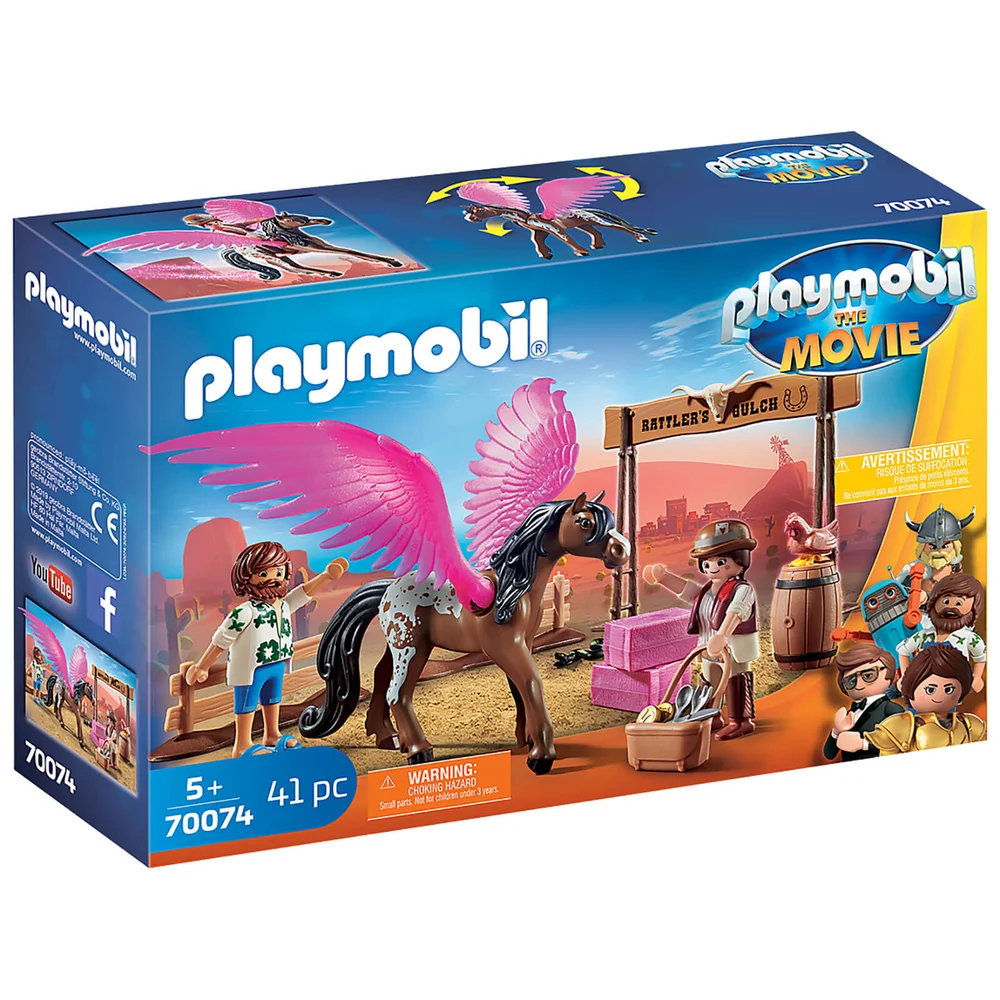 Playmobil : Le film Marla et Del avec licorne (70074) Image 1
