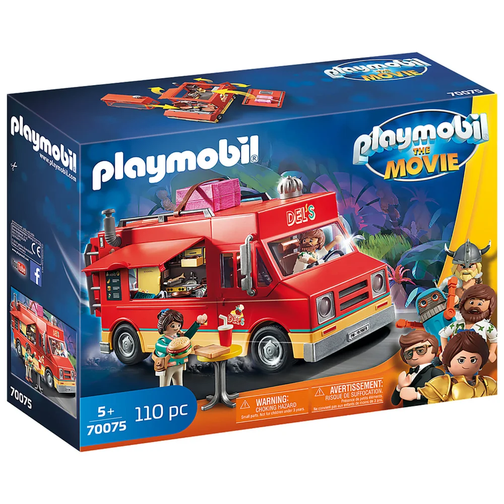 Playmobil: The Movie Del's Food Truck (70075) Image 1