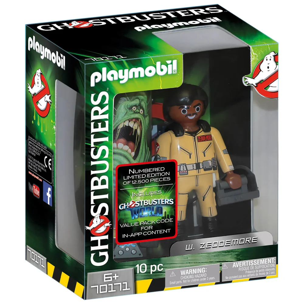 Playmobil Ghostbusters Collector's Edition W. Zeddemore - Limited and individually numbered (70171) Image 1