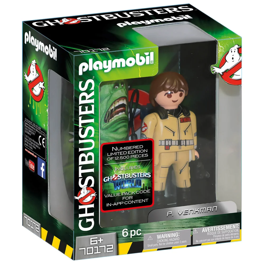 Playmobil SOS Fantômes Edition Collector P. Venkman - Limitée et numérotée individuellement (70172) Image 1