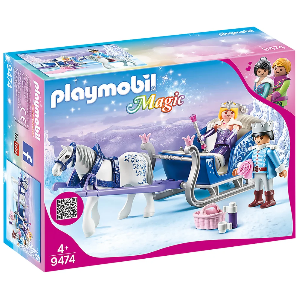Playmobil Magic Sleigh with Royal Couple (9474) Image 1