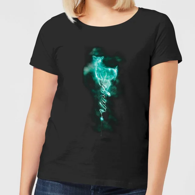 Harry Potter Doe Always Patronus Women's T-Shirt - Black