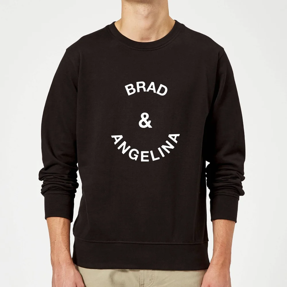 Brad & Angelina Sweatshirt - Black - S Image 1