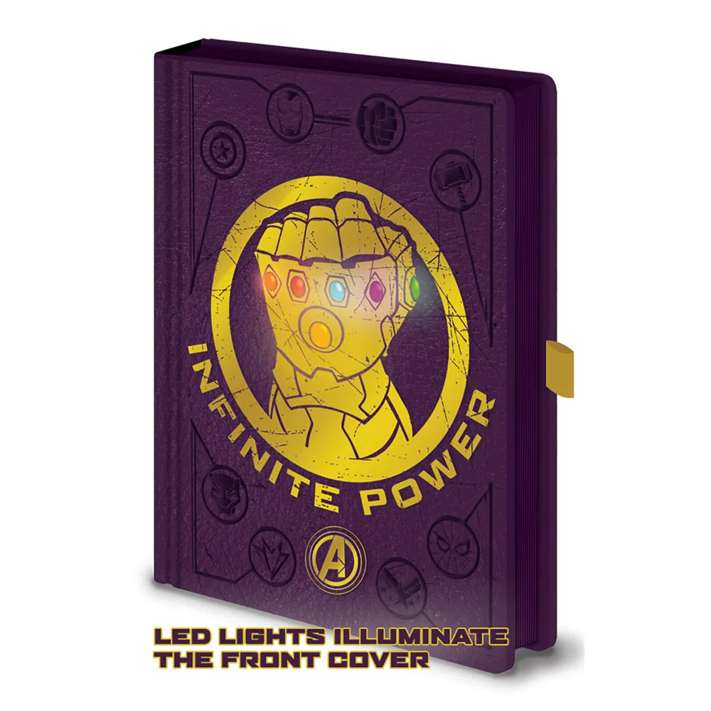 Avengers: Infinity War (Gauntlet LED Lights) A5 Notebook Image 1