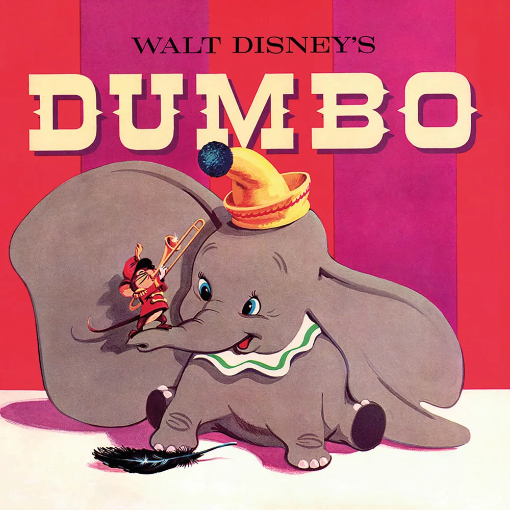 Dumbo 40 x 40cm Canvas Print Image 1