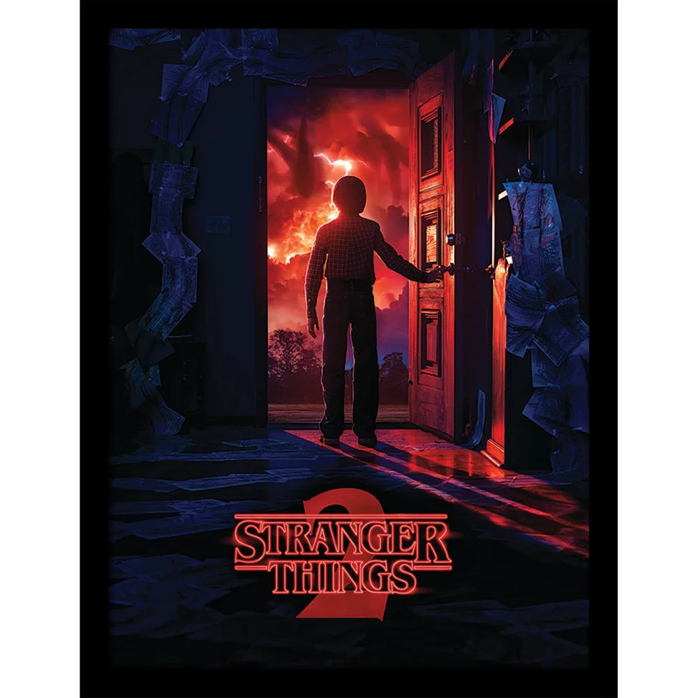 Stranger Things (Doorway) Framed 30 x 40cm Print Image 1