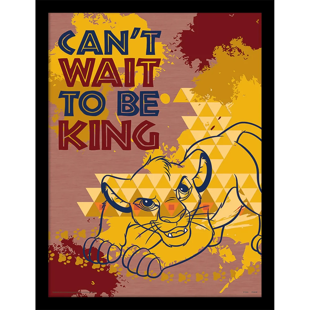 Le Roi Lion (Can't Wait to be King) Poster 30 x 40 cm Image 1