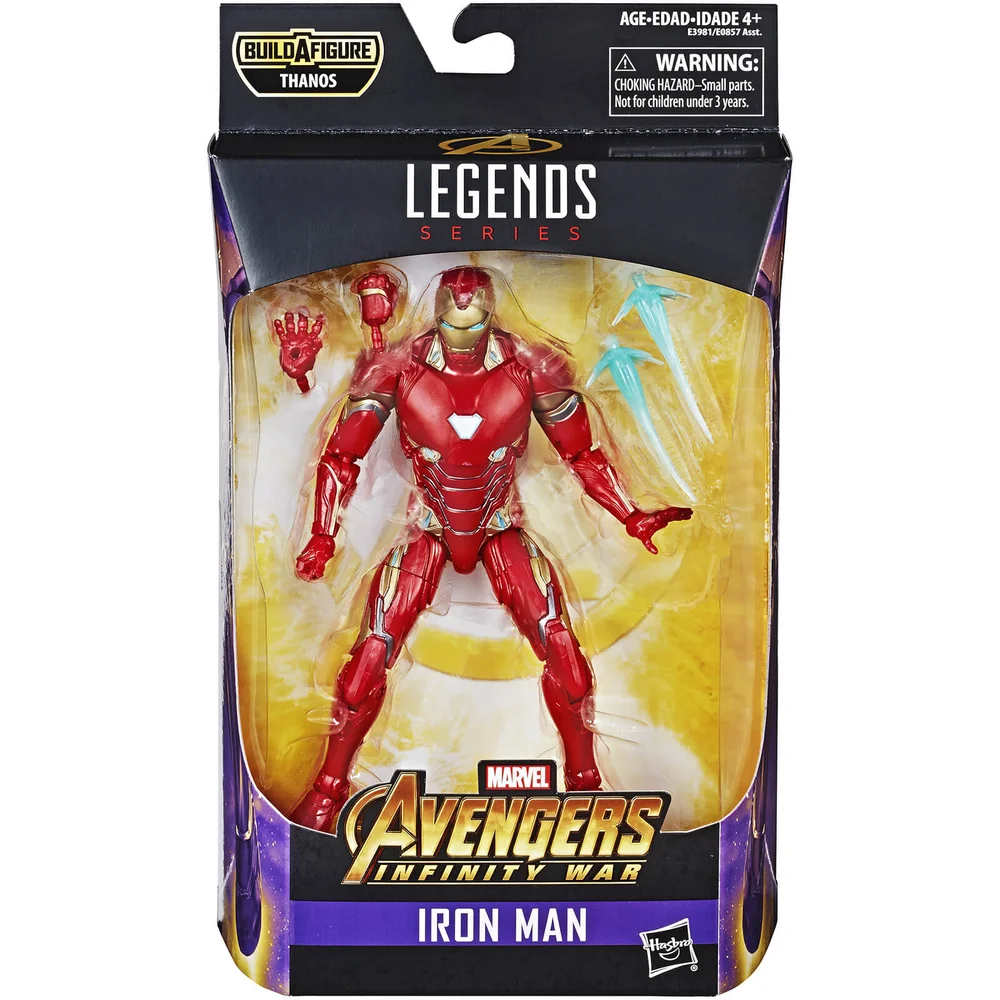 Figurine Hasbro – Marvel Legends Series – Avengers : Infinity War – Iron Man env. 15 cm Image 1