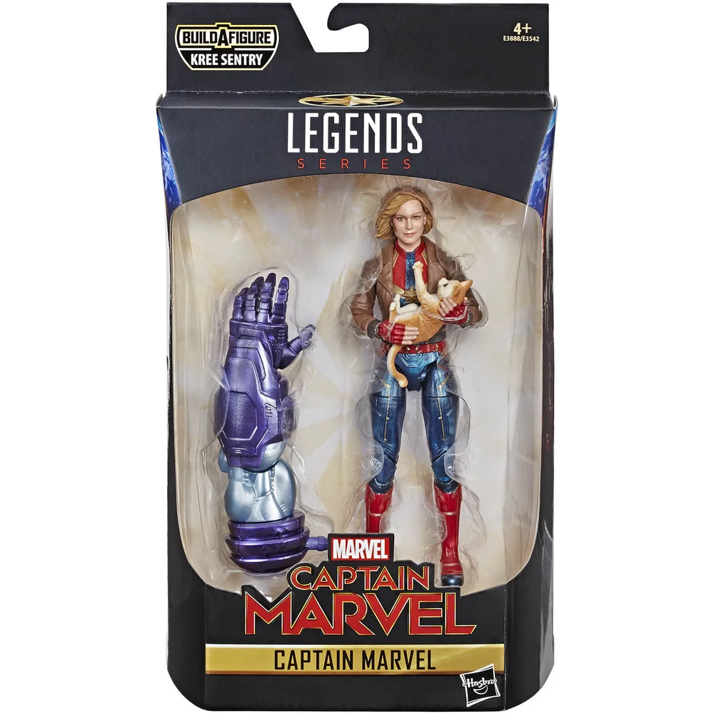 Figurine Hasbro – Marvel Legends Series – Captain Marvel en blouson env. 15 cm Image 1