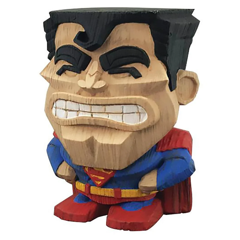 Figurine Cryptozoic en vinyle – DC Comics Teekez Series 1 – Superman 8 cm Image 1