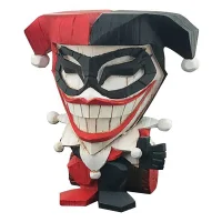 Figurine Cryptozoic en vinyle – DC Comics Teekez Series 1 – Harley Quinn 8 cm