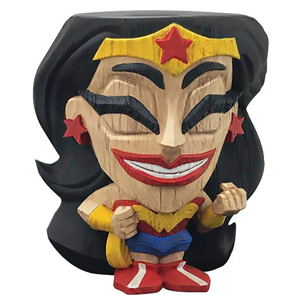 Figurine Cryptozoic en vinyle – DC Comics Teekez Vol. 1 – Wonder Woman 8 cm Image 1