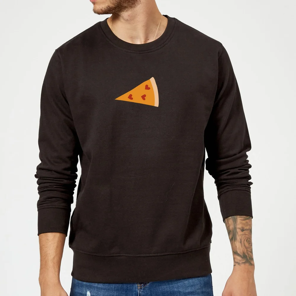 Pizza Part Sweatshirt - Black - S - Noir Image 1
