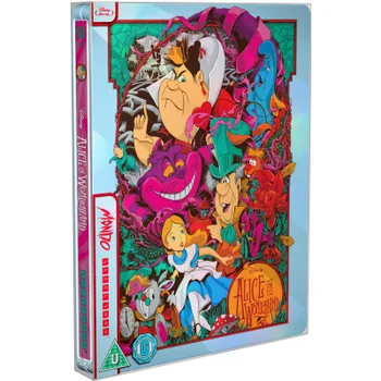 Alice au Pays des Merveilles Disney - Mondo #32 - Steelbook Exclusif Limité pour Zavvi (Édition UK)