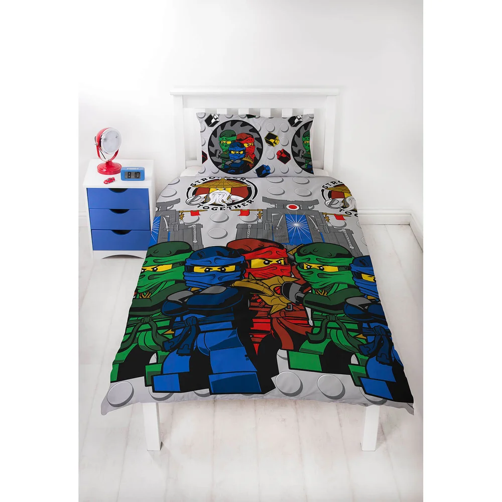 LEGO Ninjago Castle Duvet Set - Single Image 1