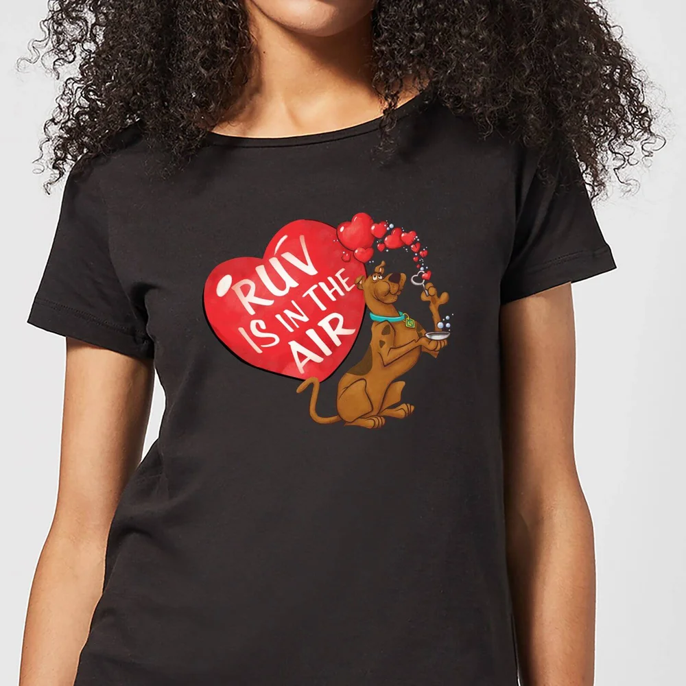 Scooby Doo Ruv Is In The Air Women's T-Shirt - Black - S Image 1
