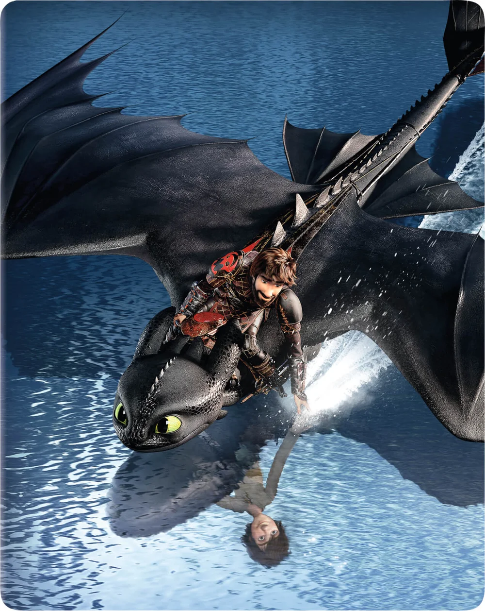 Dragons 3 : Le monde caché 3D (+ Version 2D) - Steelbook Exclusif Limité pour Zavvi Image 1
