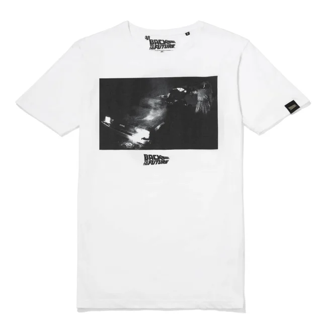 T-shirt Global Legacy Retour vers le Futur Radiation - Blanc