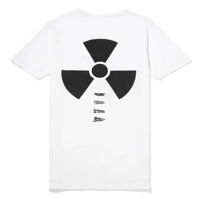 T-shirt Global Legacy Retour vers le Futur Radiation - Blanc