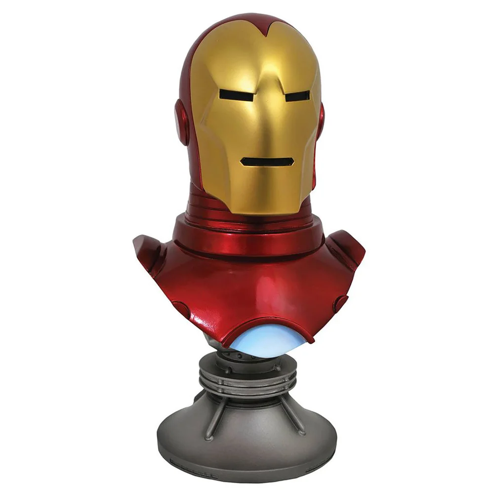 Diamond Select Marvel Legends en 3D Buste échelle 1/2 - Iron Man Image 1