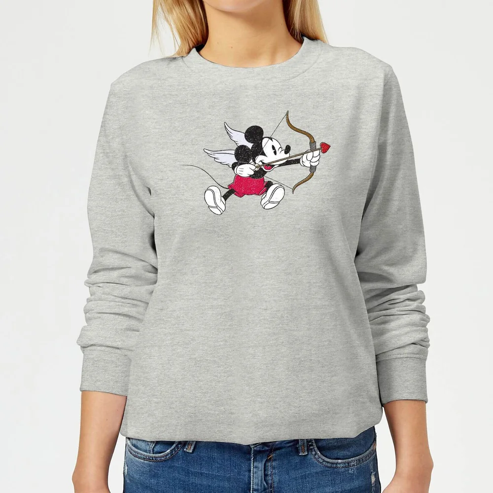 Disney Mickey Cupid Women's Sweatshirt - Grey - 3XL - Gris Image 1