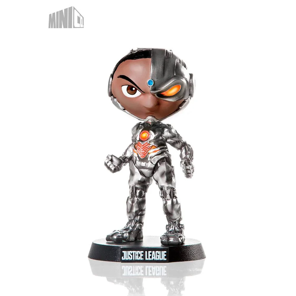 Figurine en PVC Iron Studios Justice League Mini Co. Cyborg 13 cm Image 1