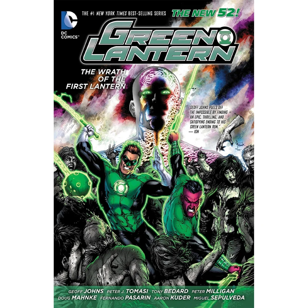 DC Comics - Green Lantern Wrath Of The First Lantern Hard Cover Image 1