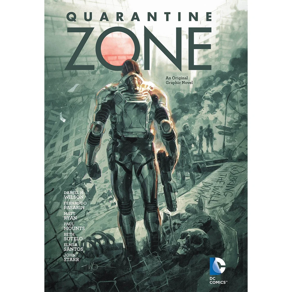DC Comics - Quarantine Zone Hard Cover Image 1