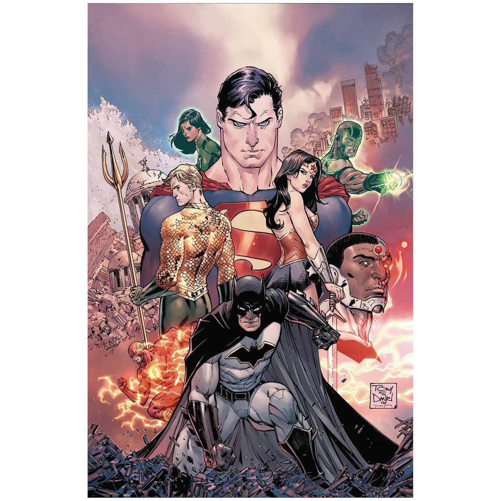 DC Comics - Justice League Rebirth Dlx Coll Couverture rigide Image 1