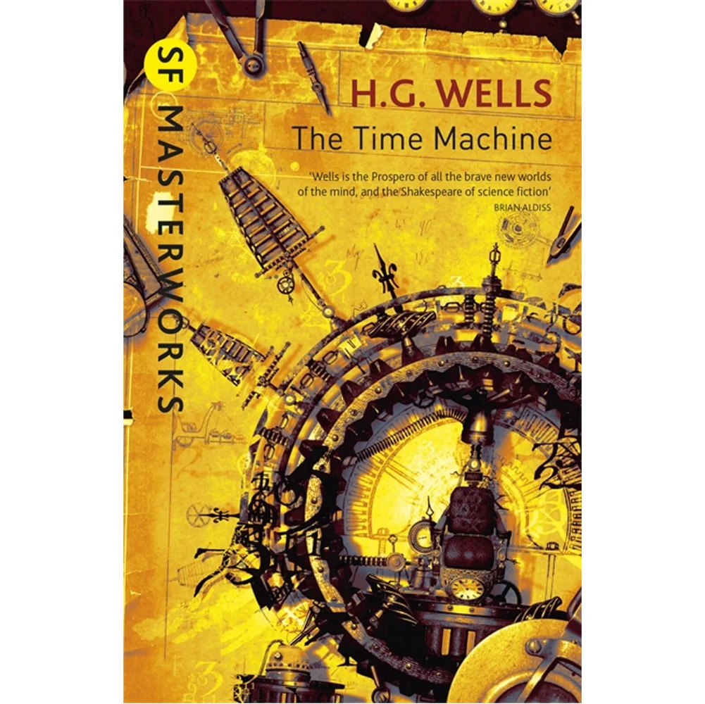 SF Masterworks: Time Machine (La Machine à explorer le temps) de H.G. Wells (poche) Image 1
