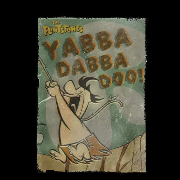 The Flintstones Yabba Dabba Doo! Sweatshirt - Black