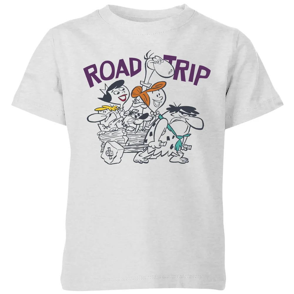 The Flintstones Road Trip Kids' T-Shirt - Grey - 3-4 ans Image 1