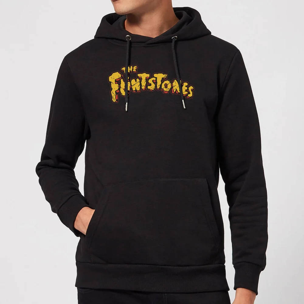 The Flintstones Logo Hoodie - Black - S Image 1