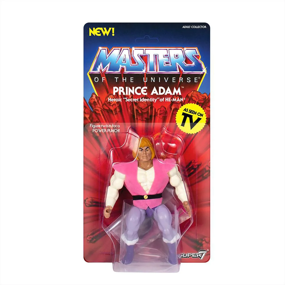 Super7 Masters of the Universe Vintage Collection Action Figure Prince Adam 14 cm Image 1