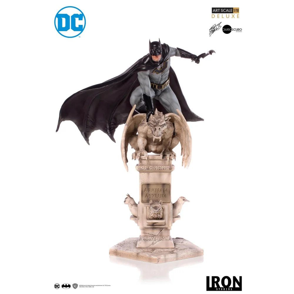 Statuette Deluxe Batman par Eddy Barrows à l'échelle 1/10 Art Scale DC Comics 30cm - Iron Studios Image 1