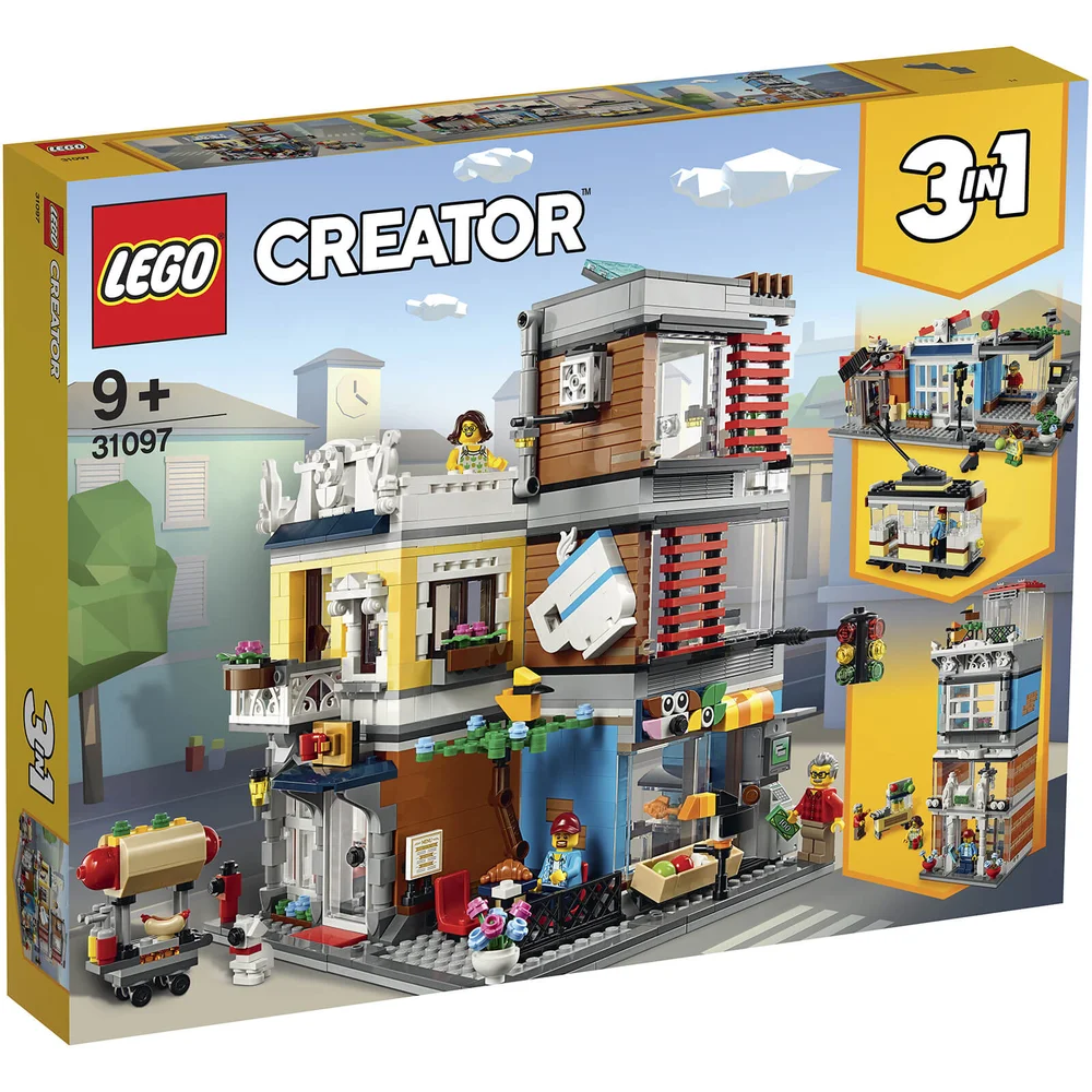 LEGO® Creator 3-en-1: L'animalerie et le café (31097) Image 1