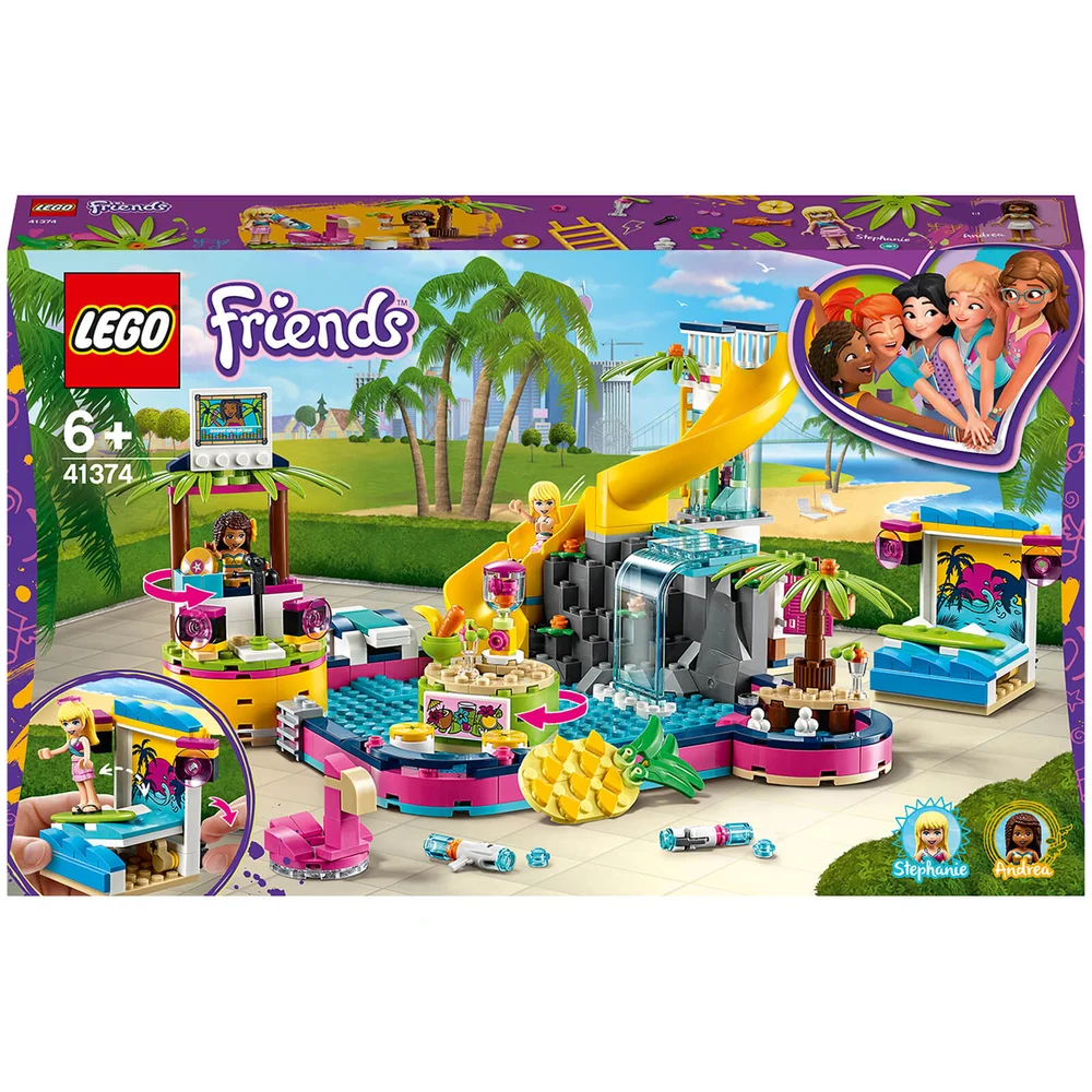 LEGO Friends : La soirée piscine d'Andréa (41374) Image 1