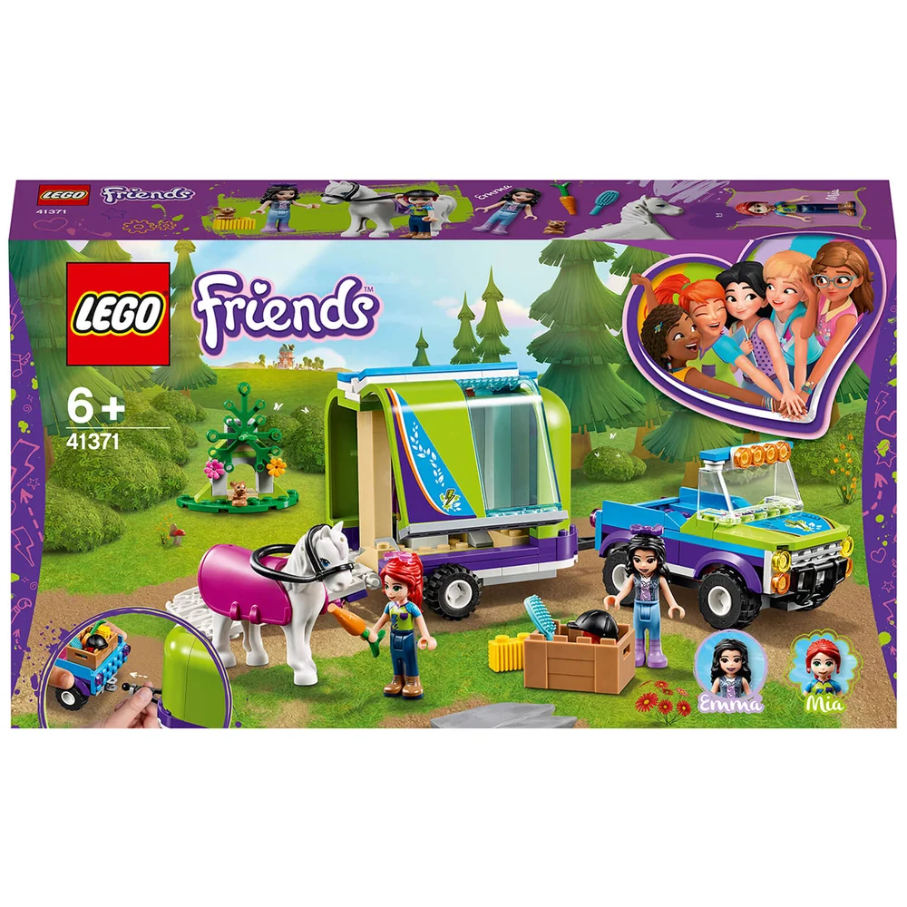 LEGO® Friends: La remorque à chevaux de Mia (41371) Image 1