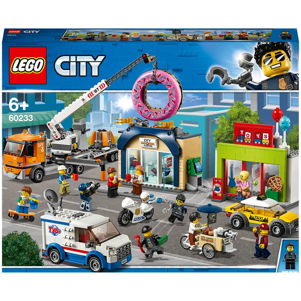 LEGO® City: L'ouverture du magasin de donuts (60233) Image 1