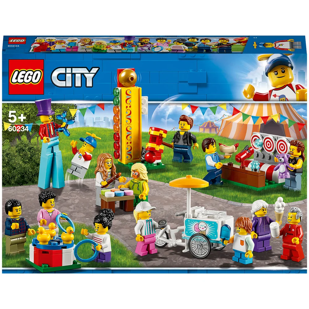LEGO® City: Ensemble de figurines - La fête foraine (60234) Image 1