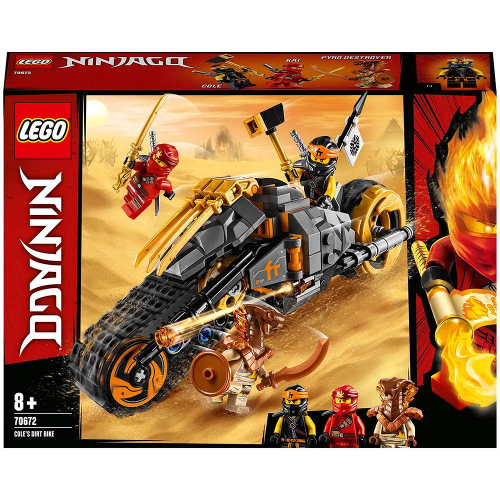 LEGO® NINJAGO®: La moto tout-terrain de Cole (70672) Image 1