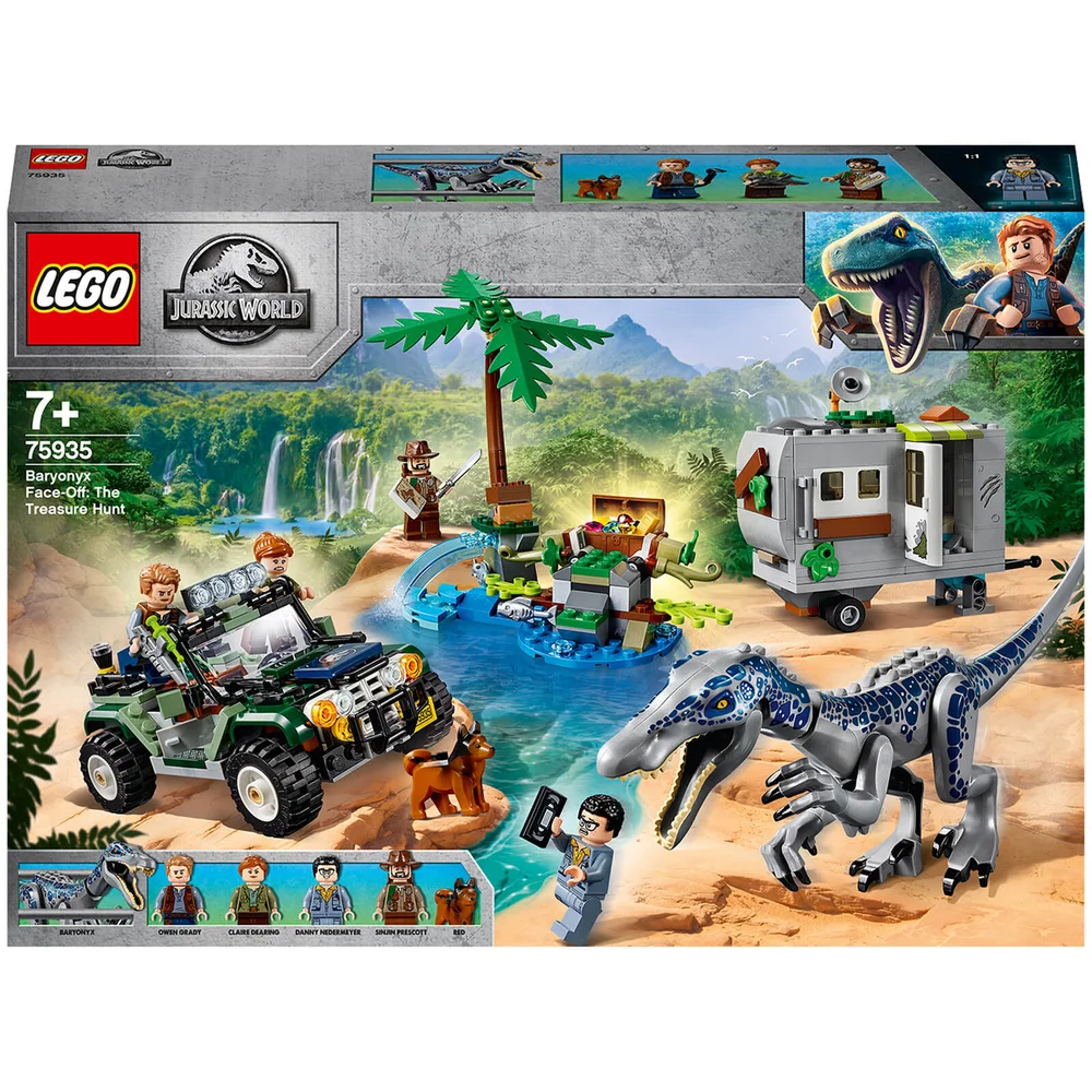 LEGO Jurassic World : L'affrontement du baryonyx : la chasse au trésor (75935) Image 1
