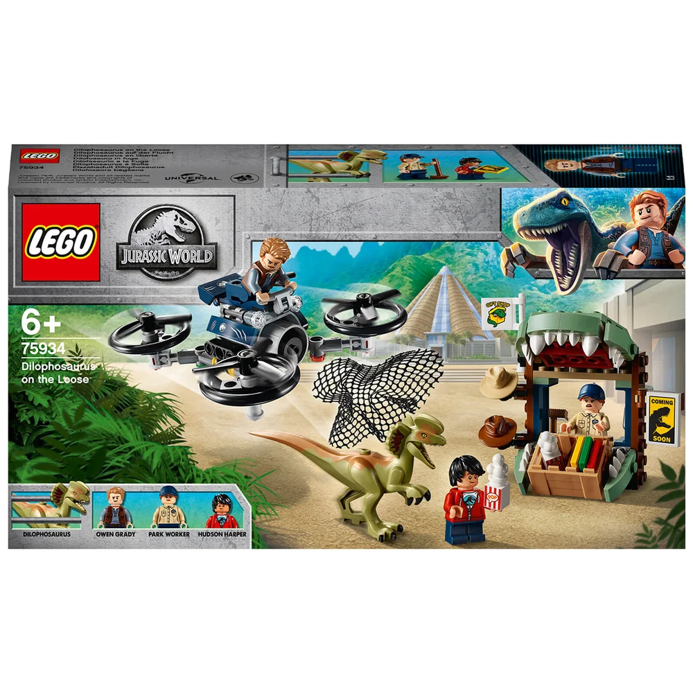 LEGO® Jurassic World™: Dilophosaure en liberté (75934) Image 1