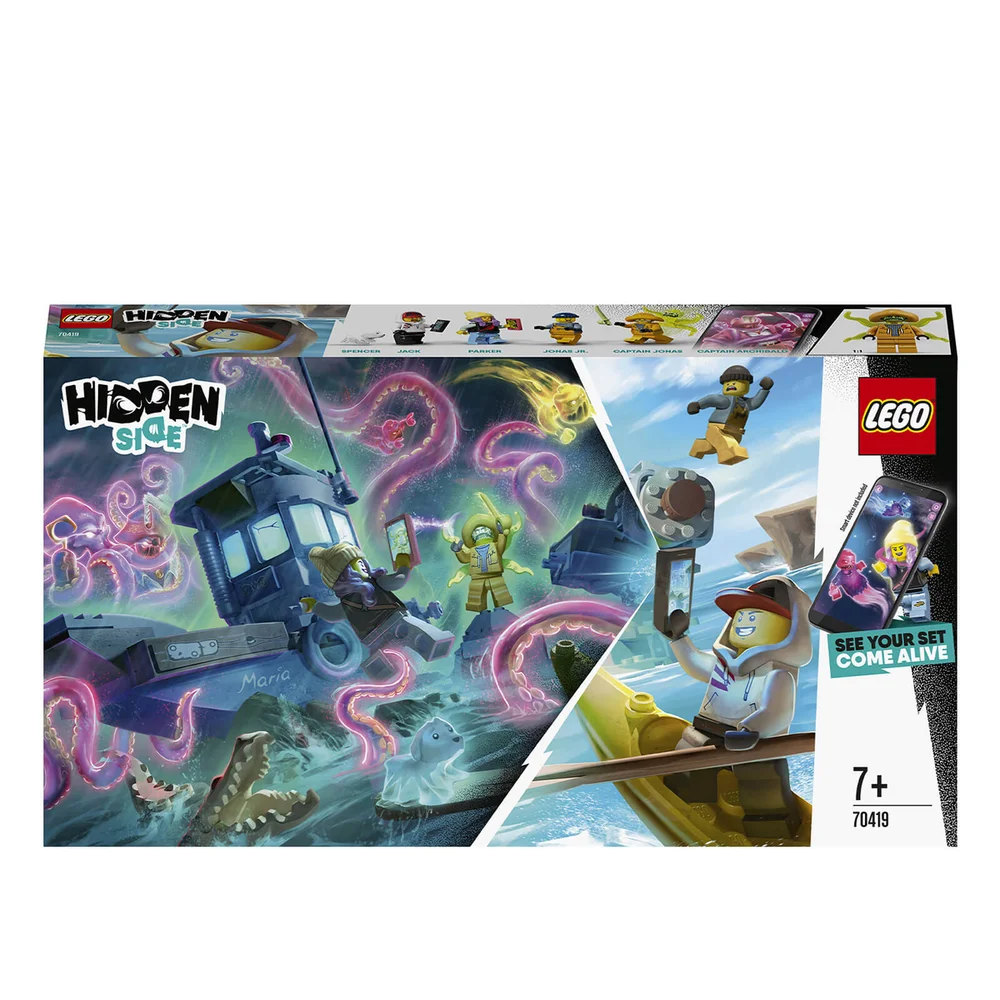 LEGO Hidden Side: Wrecked Shrimp Boat Toy with AR Games (70419) Image 1