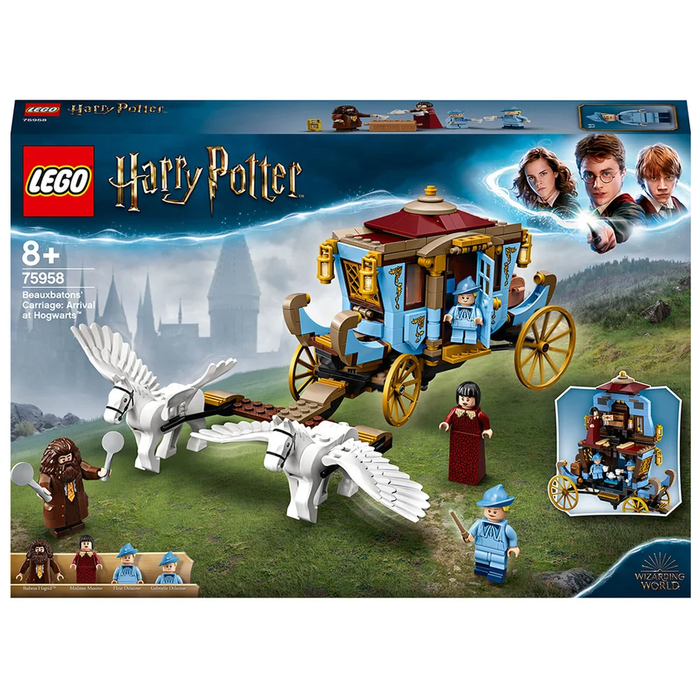 LEGO Harry Potter : Le carrosse de Beauxbâtons : l'arrivée à Poudlard (75958) Image 1