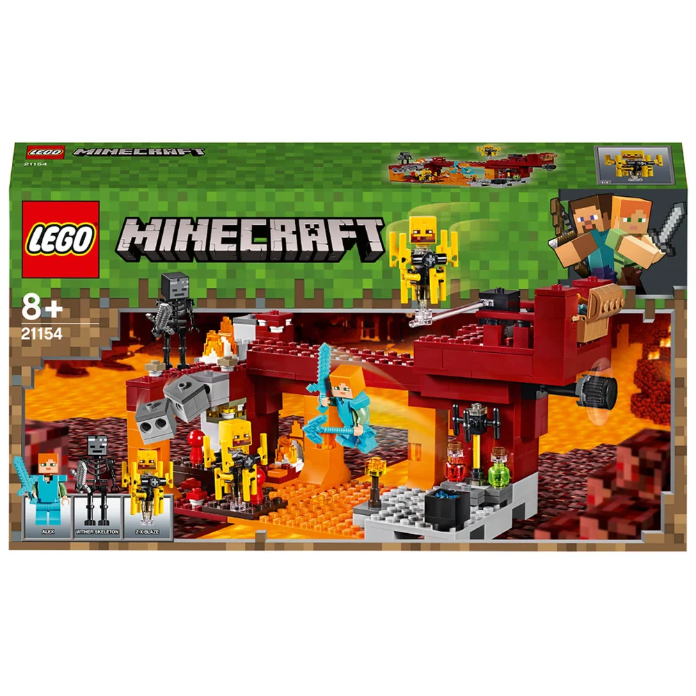 LEGO Minecraft : Le pont de Blaze (21154) Image 1