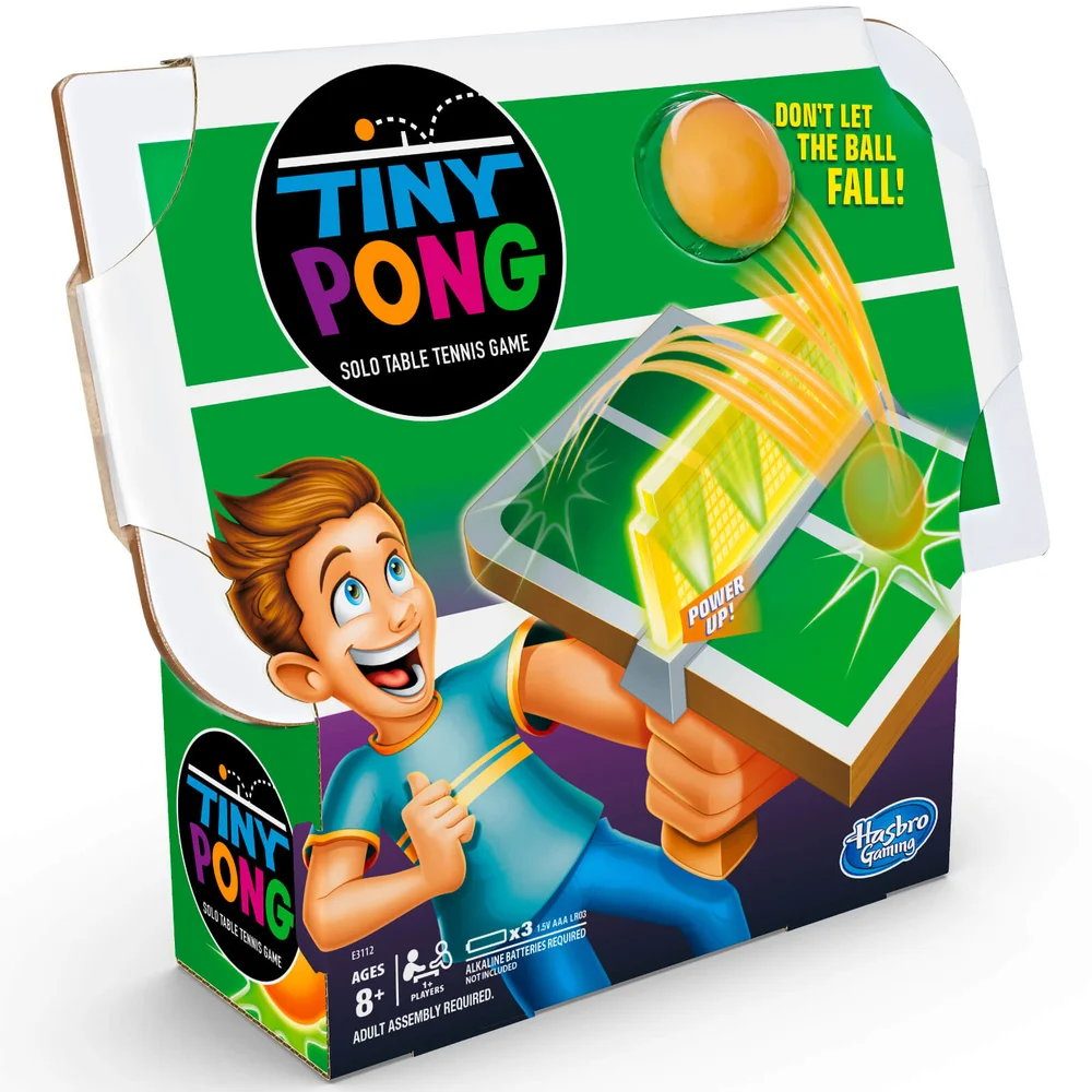 Hasbro Tiny Pong Solo Jeu de tennis de table Image 1