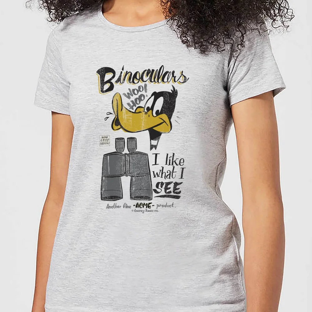 Looney Tunes ACME Binoculars Women's T-Shirt - Grey - XS Image 1