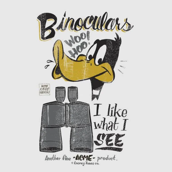 Looney Tunes ACME Binoculars Women's T-Shirt - Grey