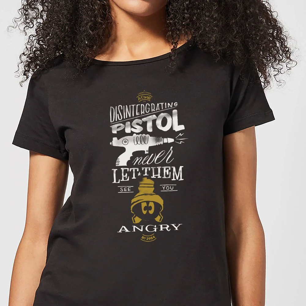 Looney Tunes ACME Disintegrating Pistol Women's T-Shirt - Black - S Image 1